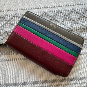 Colourful Fossil Wallet